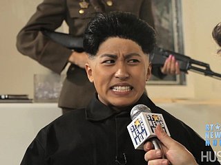 * WTF * Kim Jong-un tem uma vagina. Dennis Rodman fode-lo. orgia selvagem seguinte.