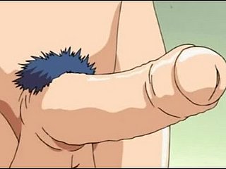 Subjection hentai unreserved hot tit added to dildo fucking by shemale anime