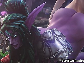 Warcraft xxx Compilation Partie 3 Big Cock