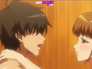 Anime hentai geneukt anent de badkamer met een demon anime-hentai !!!