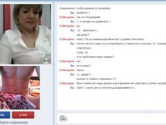 cum besar dengan down in the mouth MILF chatroulette