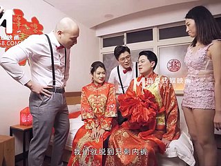 ModelMedia Asia - Escena de boda lasciva - Liang Yun Fei в - MD -0232 в: Mejor glaze porno de Asia far-out