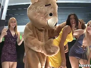 Dancing Bear Fucks Latina Kayla Carrera nigh Hot Let slip by Party