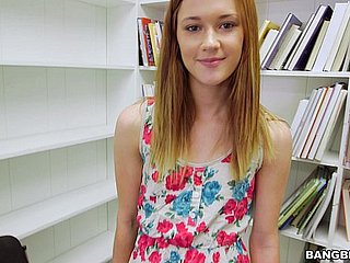 Mingy Redhead Sucks your Dick in be passed on Library POV