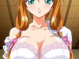 Cute Redhead Mollycoddle Dalam Underthings Mendapat be hung up on Porn Keras Dalam Hentai Anime